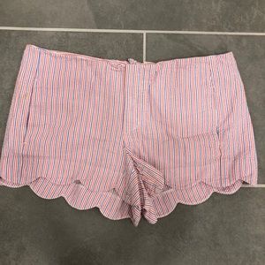 Lilly Pulitzer Scallop Edge Seersucker Shorts